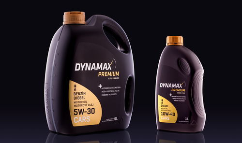 Dynamax润滑油机油产品油桶包装3D造型设计